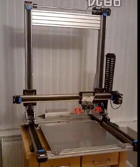 CCM直線滑臺客戶三維XYZ龍門機械手